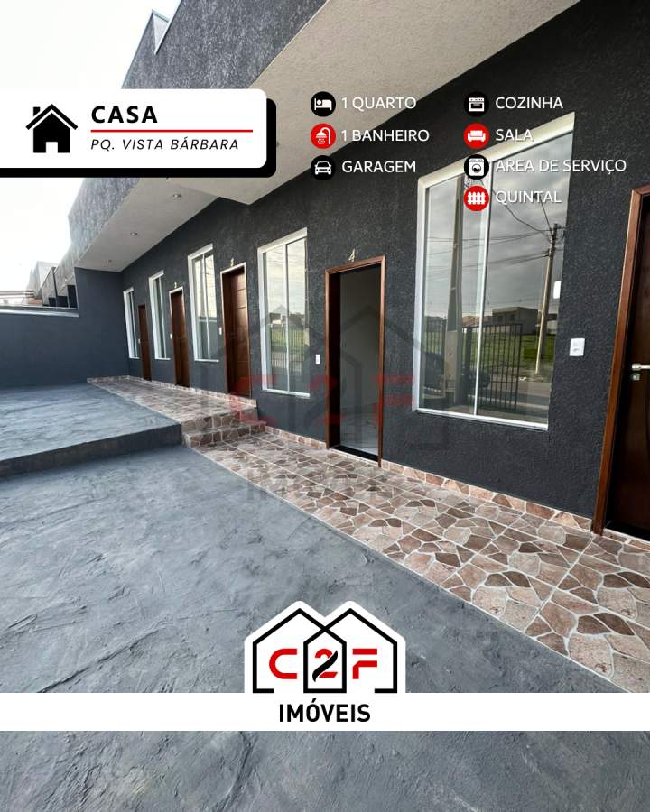 Casa, 1 quarto - Foto 1