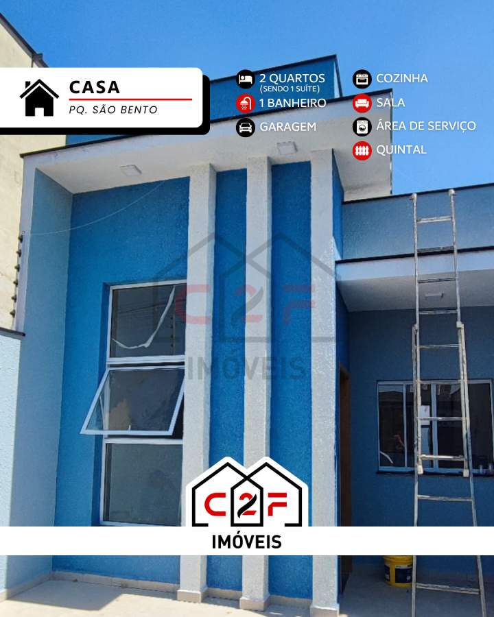 Casa, 2 quartos - Foto 1