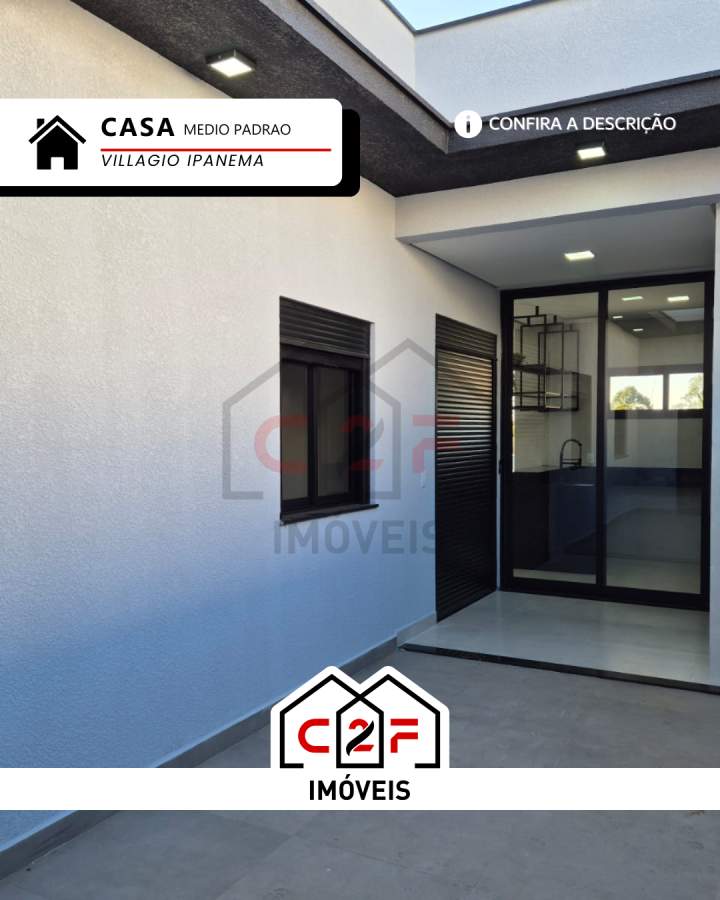 Casa de Condomínio, 3 quartos - Foto 1