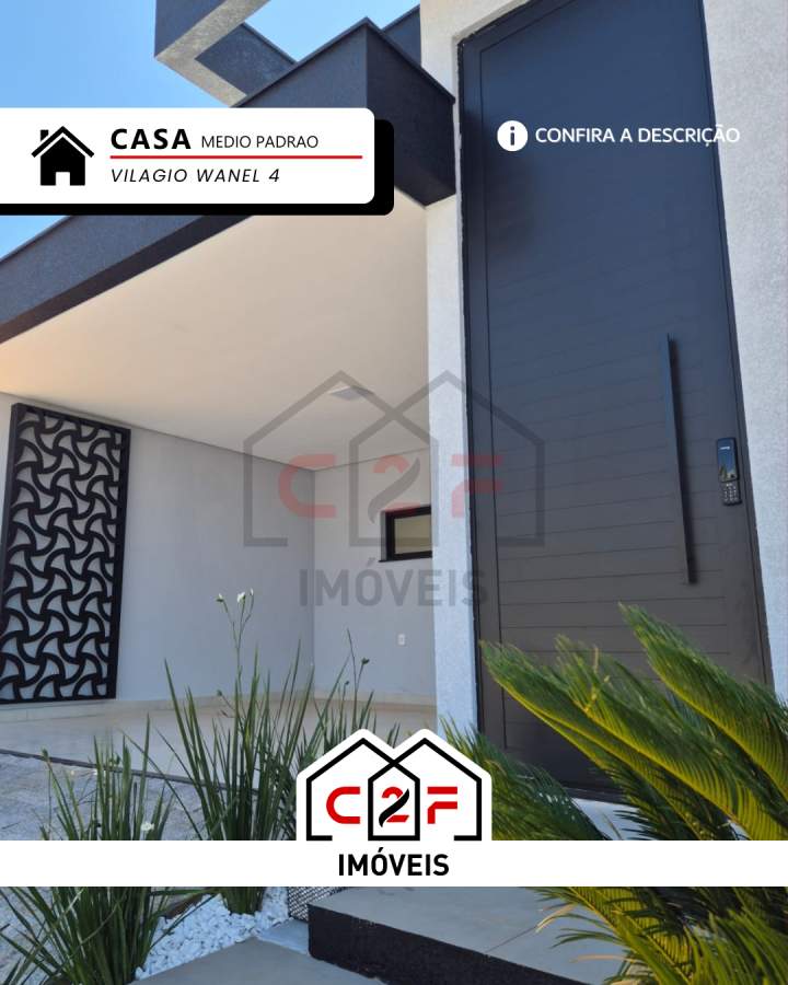 Casa de Condomínio, 3 quartos - Foto 1