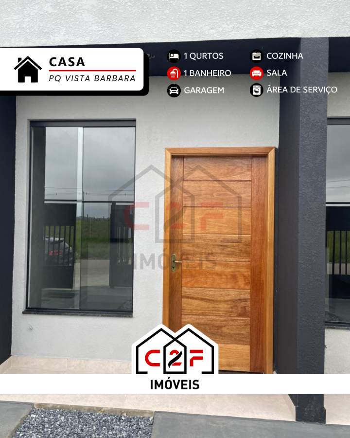 Casa, 1 quarto - Foto 1