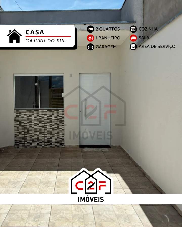 Casa, 2 quartos - Foto 1