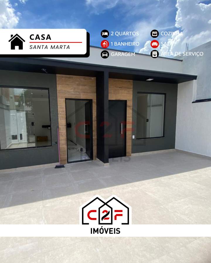 Casa, 2 quartos - Foto 1