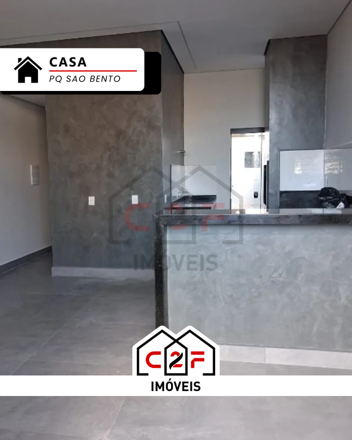 Casa, 3 quartos - Foto 2