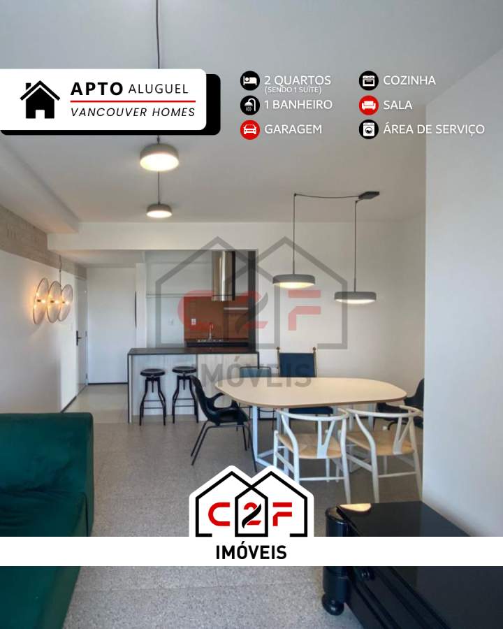 Apartamento, 2 quartos - Foto 1