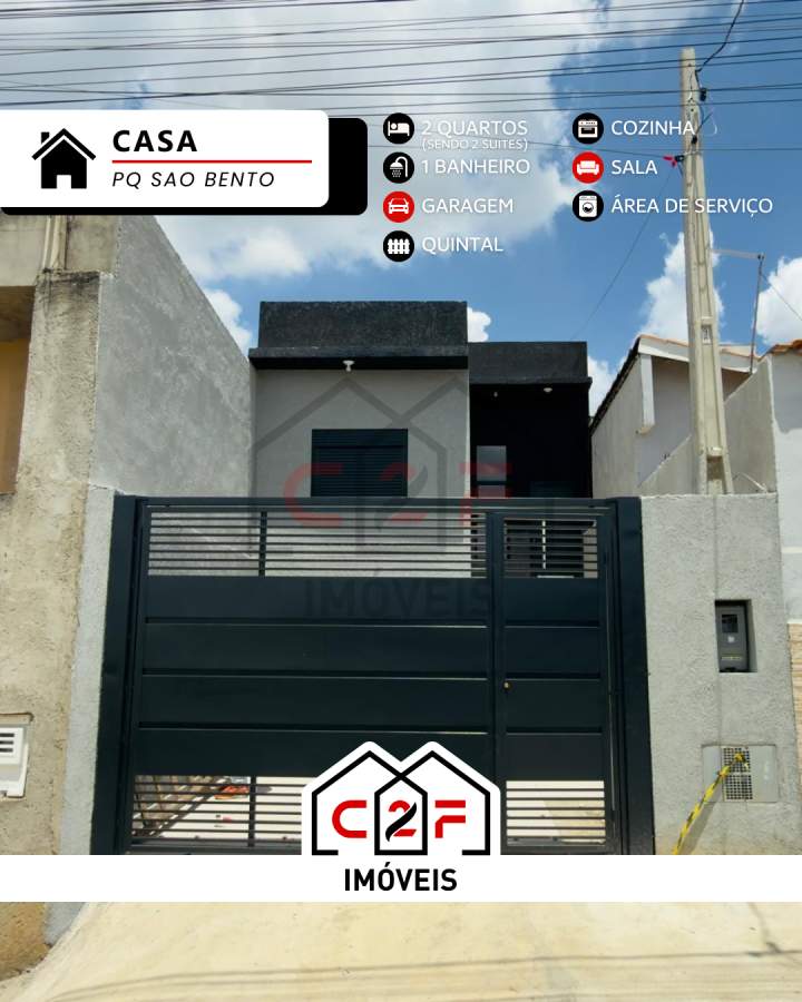 Casa, 2 quartos - Foto 1