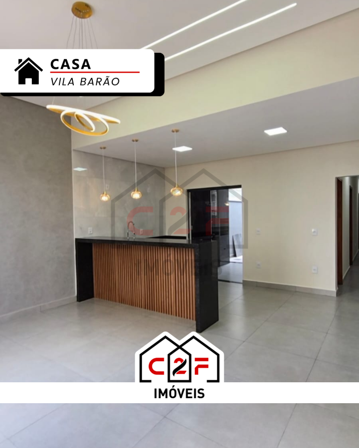 Casa, 3 quartos - Foto 2