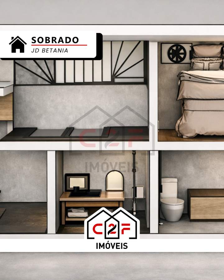 Sobrado, 2 quartos - Foto 8
