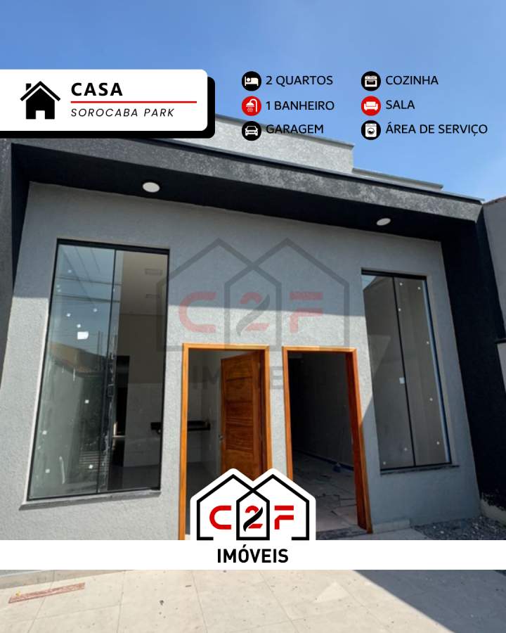 Casa, 2 quartos - Foto 1