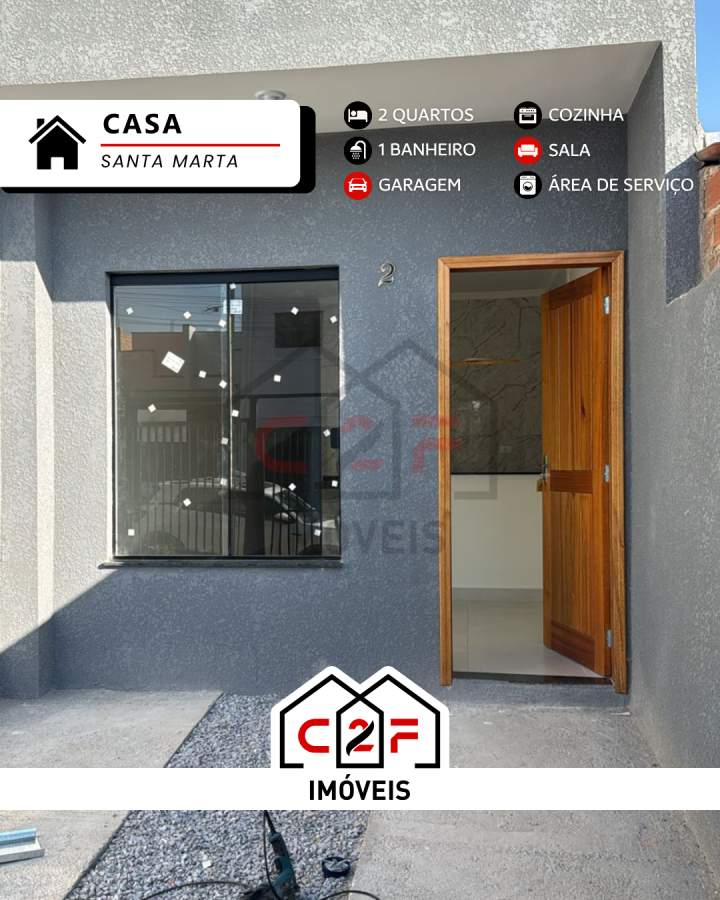 Casa, 2 quartos - Foto 1