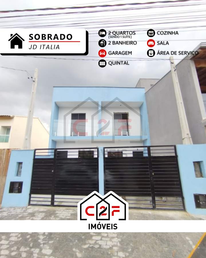 Sobrado, 2 quartos - Foto 1