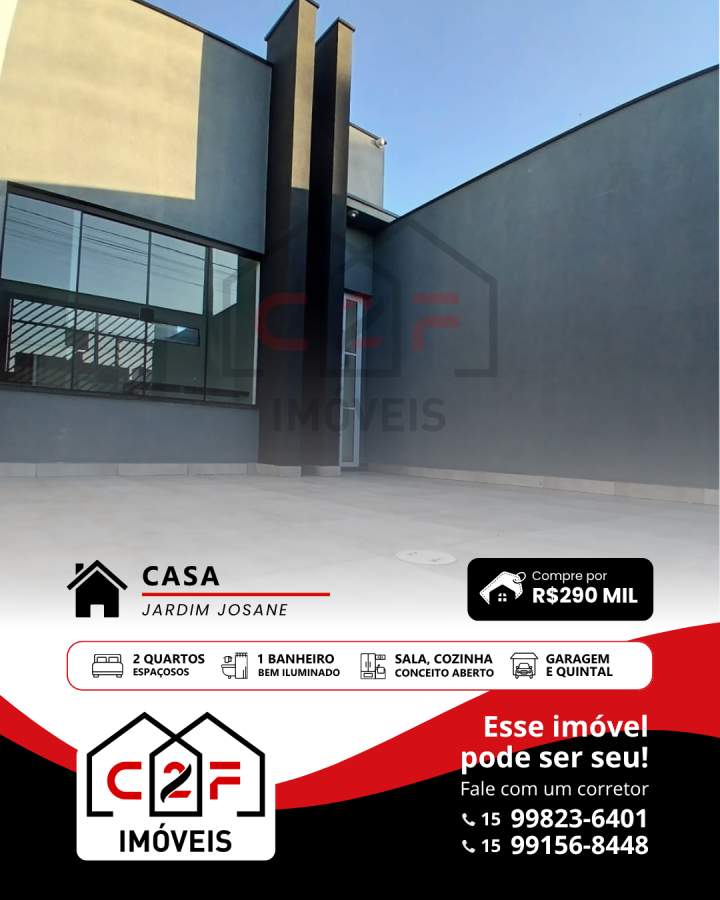 Casa, 2 quartos - Foto 1