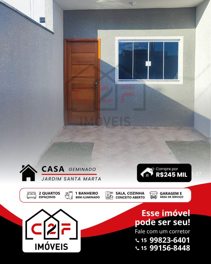 Casa, 2 quartos - Foto 1