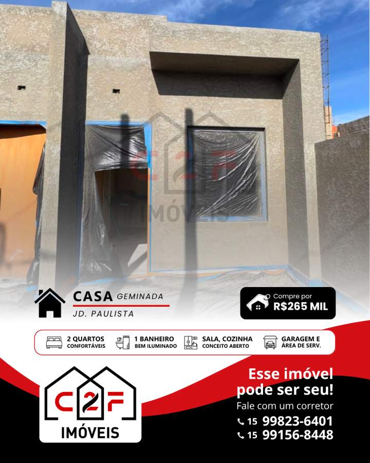 Casa, 2 quartos - Foto 1