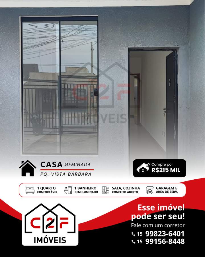 Casa, 1 quarto - Foto 1