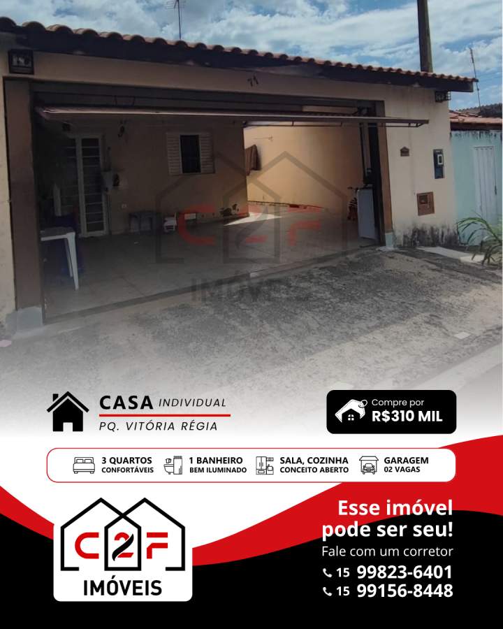 Casa, 3 quartos - Foto 1