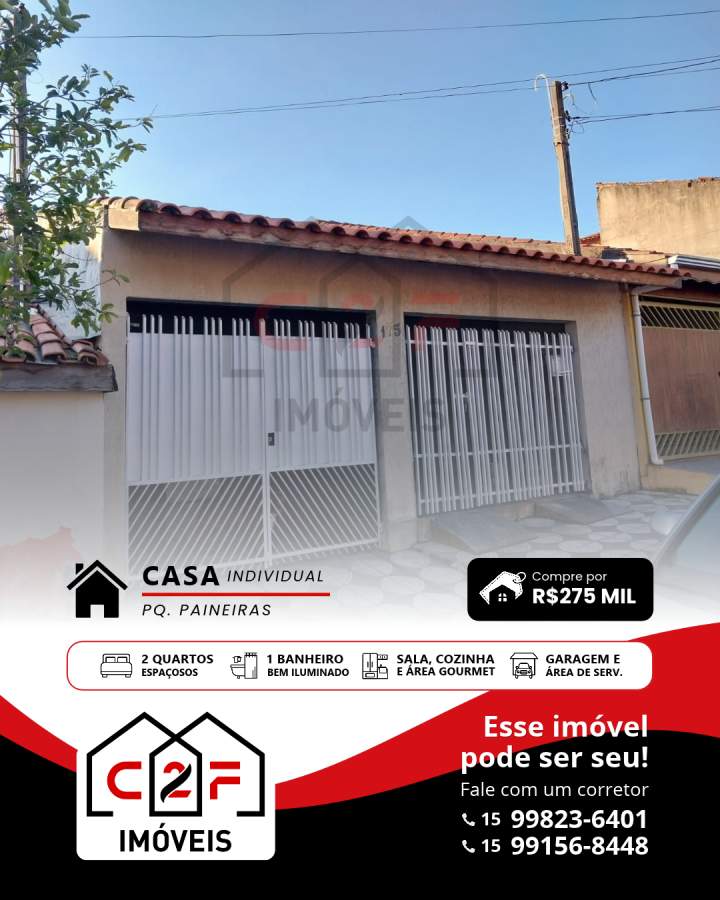Casa, 2 quartos - Foto 1