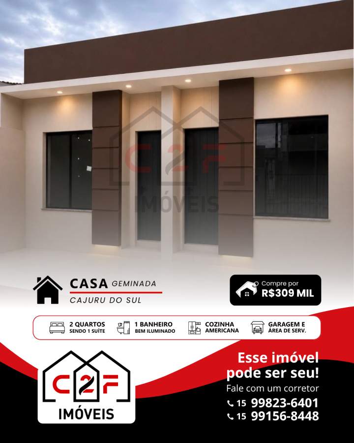 Casa, 2 quartos - Foto 1